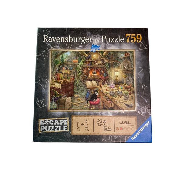 Ravensburger Jigsaw puzzle The Witches Kitchen 759 pc No. 199587, Escape puzzle - Picture 6 of 6